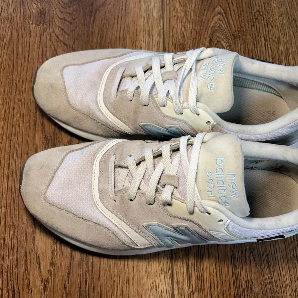 New Balance Cordura Gray Light Blue Sneakers Womens 11.5 B Mens 10‎ B CW997HSE